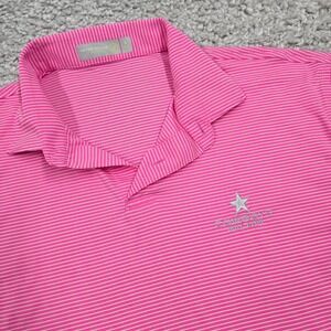Peter Millar Featherweight Men Polo Shirt Size Large Performance Golf Casual